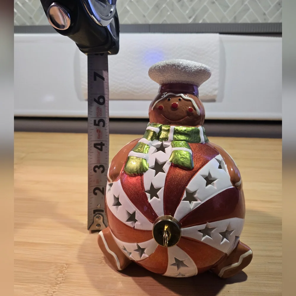 QVC‎ Light Up Chef Holiday Figurine